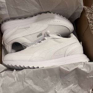 Puma womens All-White Sneakers